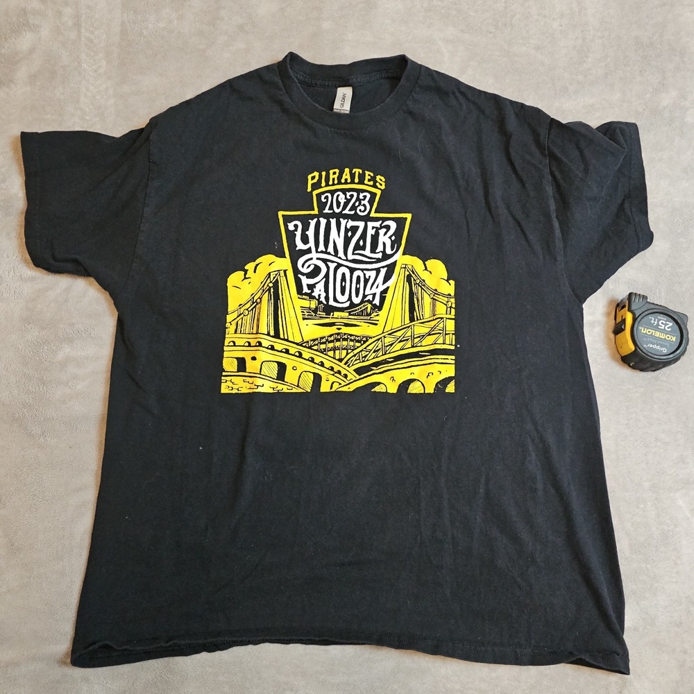 Pittsburgh‎ Pirates T-Shirt Friday 7/28/23 SGA Adult XL Yinzer Palooza
